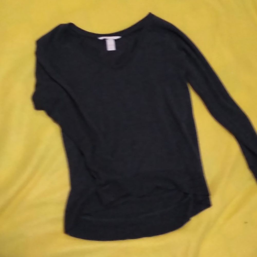 Grey sweater shirt